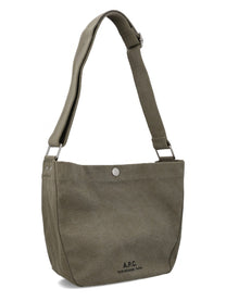 A.P.C Men's Bag Besace Journal Brown