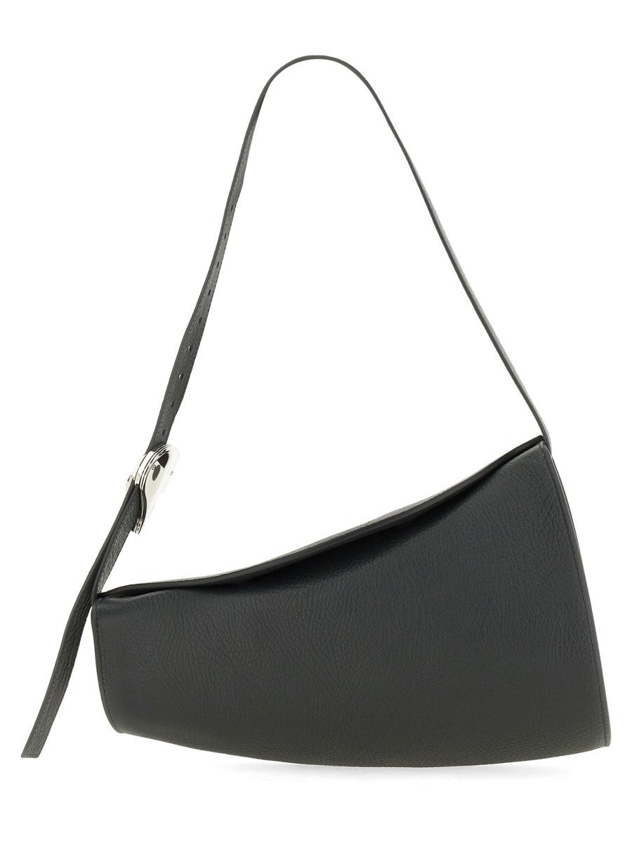 Burberry Women's Bag Horn Large Black