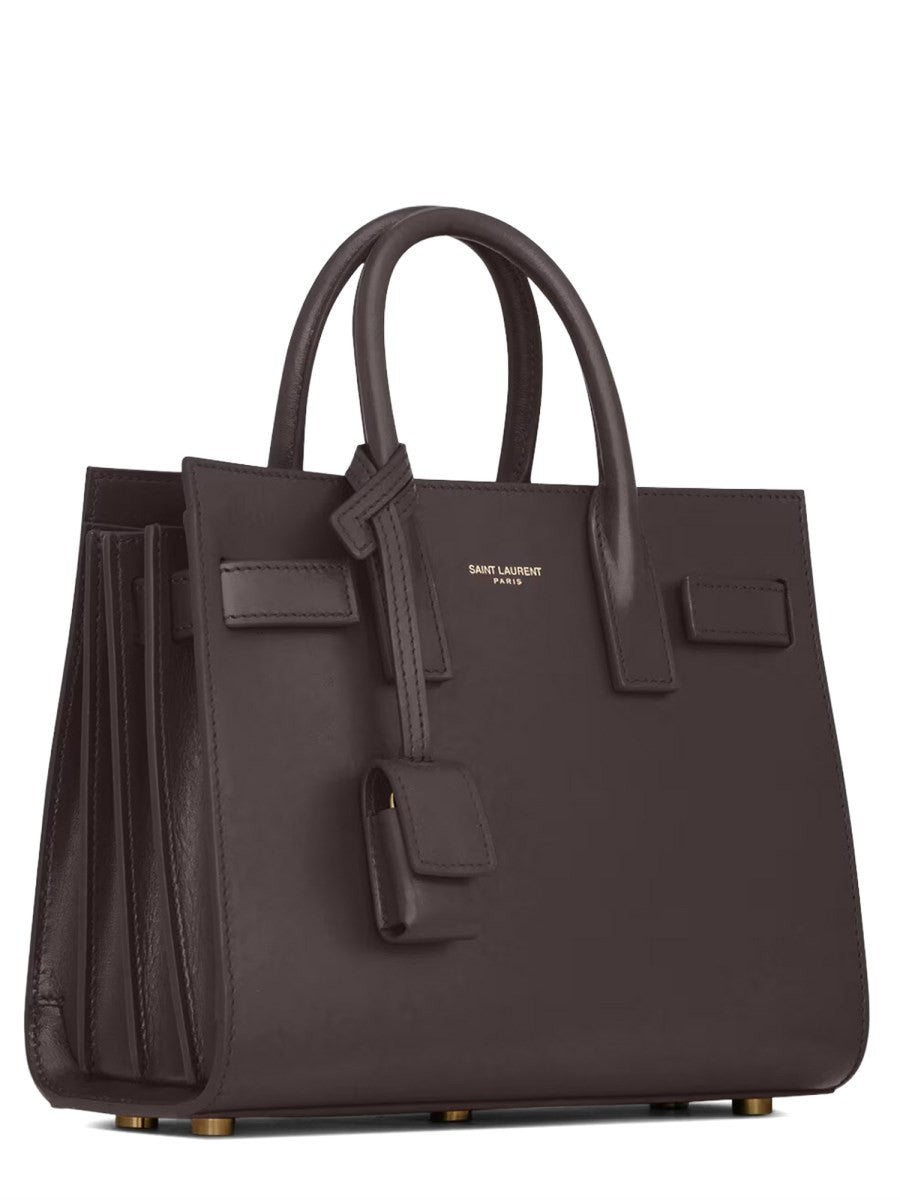 Saint Laurent Women's Bag Sac DE Jour Nano Brown
