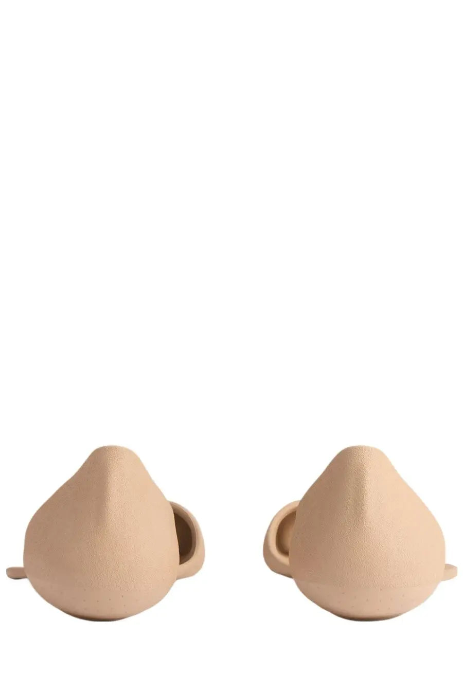 Balenciaga men’s sneaker zero beige with beige ceramic nose-shaped decorative objects and smooth matte finish