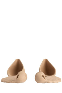 Beige balenciaga men’s sneaker zero slip-on sandals with sculpted minimalist design and textured soles