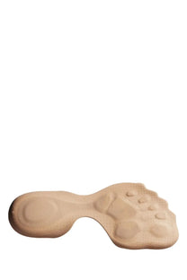 Beige silicone insole with textured footbed and embossed paw print for balenciaga men’s sneaker zero beige