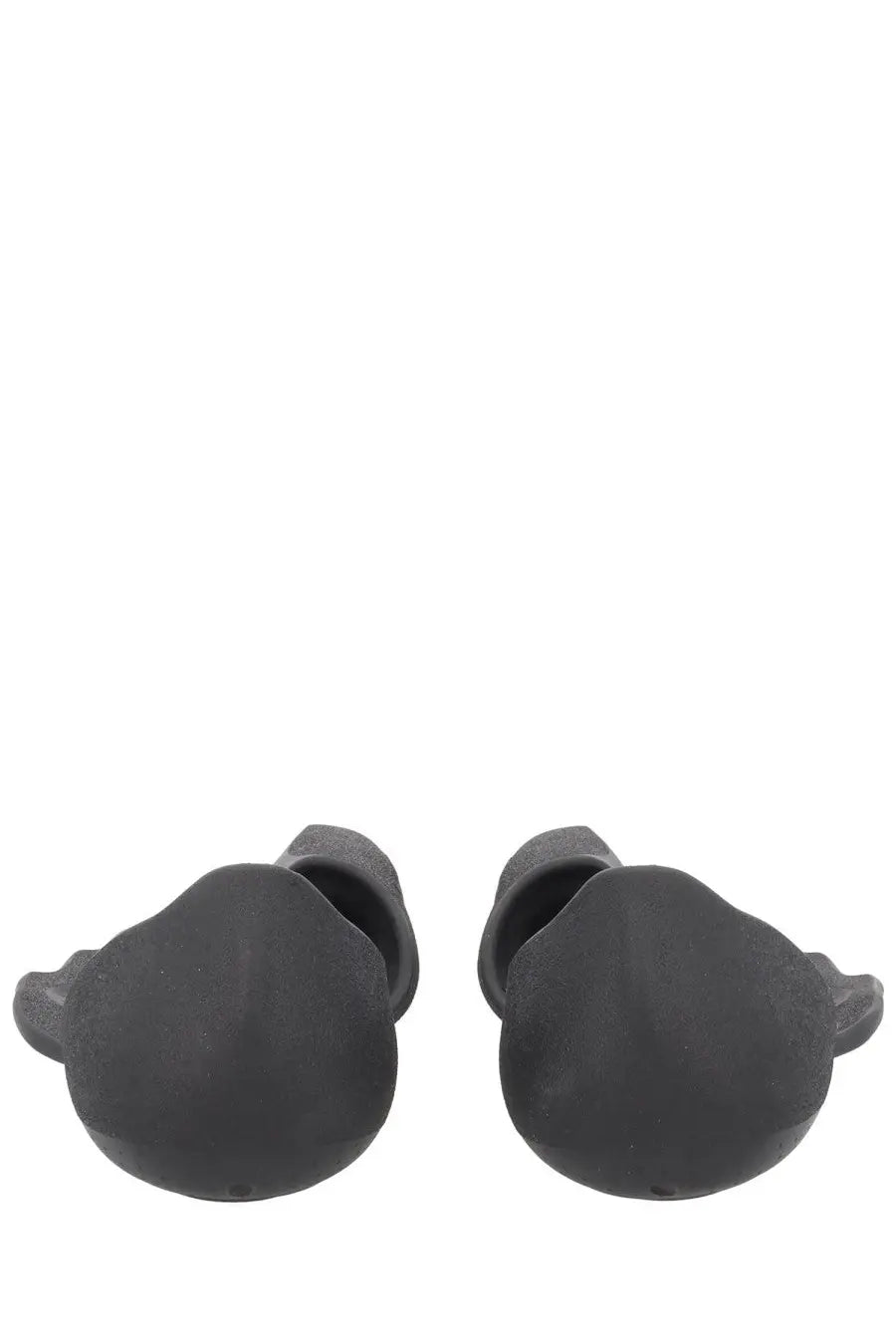 Balenciaga men’s sneaker zero black featuring black silicone earplugs with smooth rounded design