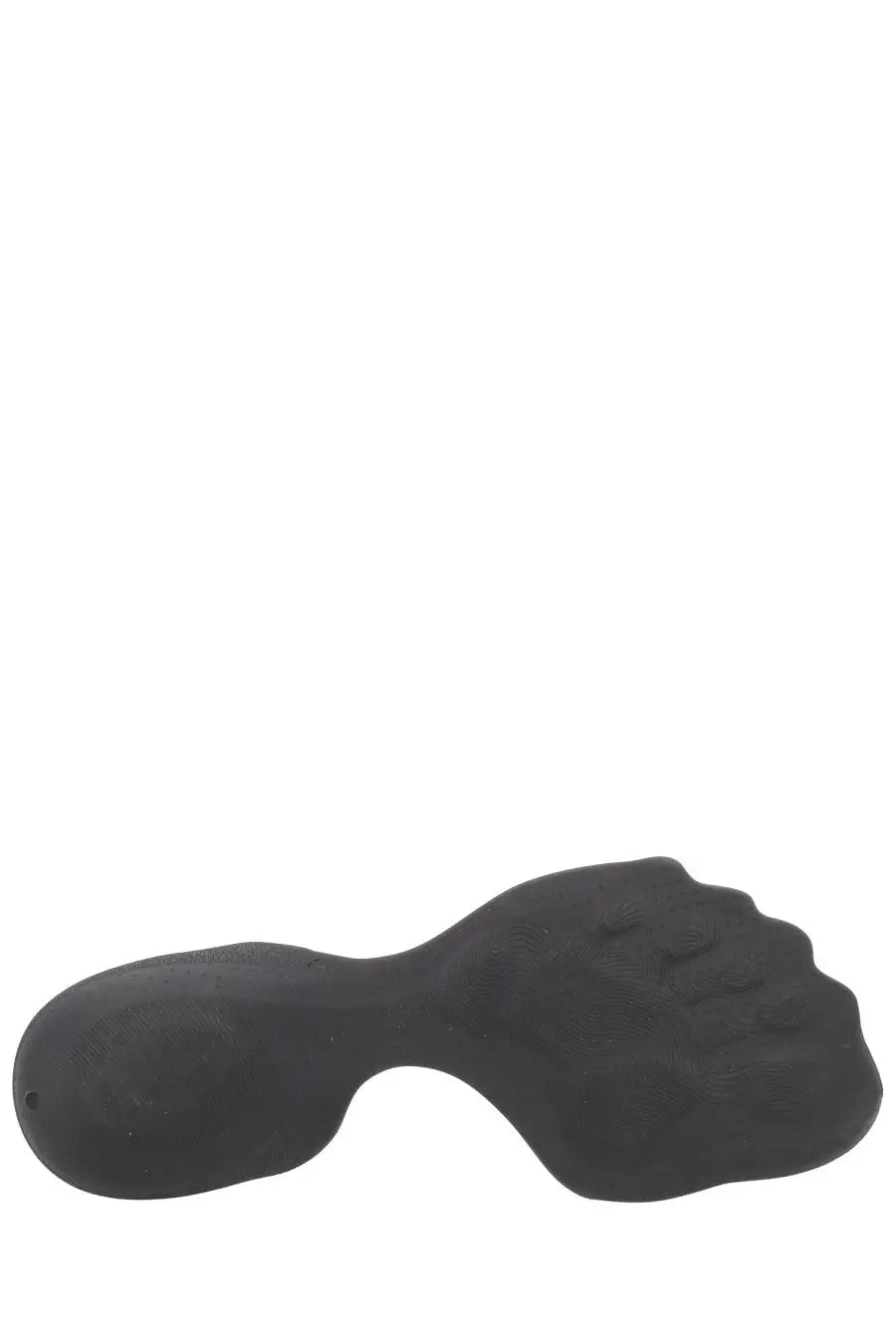 Black silicone foot-shaped massage pad designed for comfort in balenciaga men’s sneaker zero black