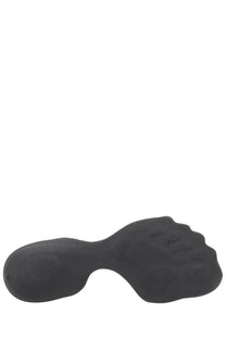 Black silicone foot-shaped massage pad designed for comfort in balenciaga men’s sneaker zero black