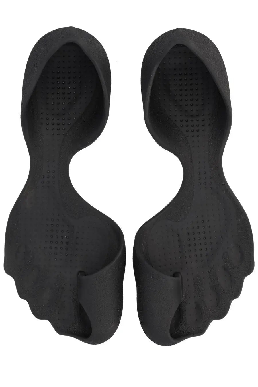 Balenciaga men’s sneaker zero black black silicone toe separators with textured perforations for shoe comfort and grip