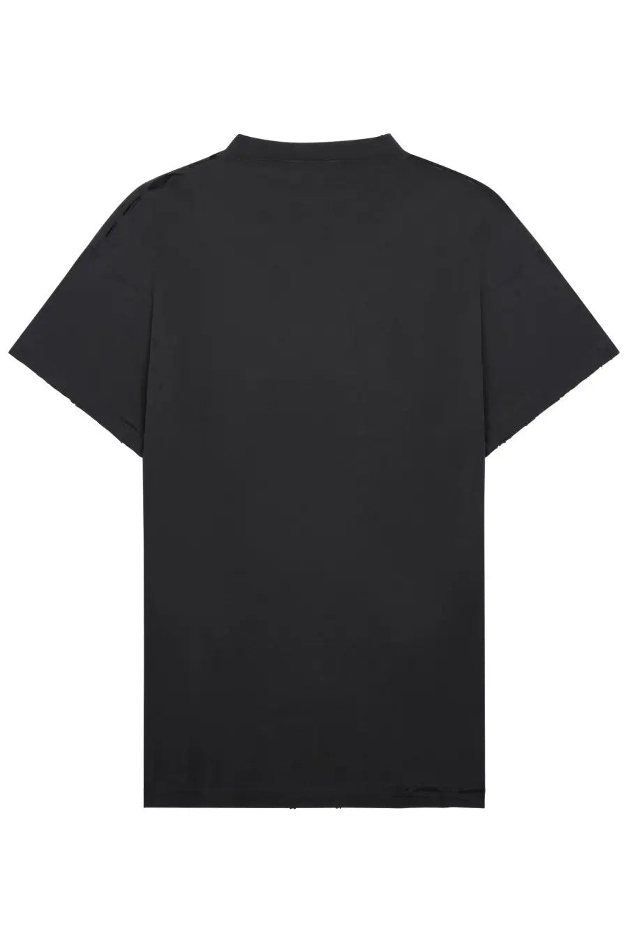 Balenciaga women’s black oversized t-shirt with minimalist design and clean stitching in cotton fabric