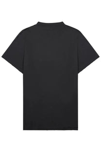 Balenciaga women’s black oversized t-shirt with minimalist design and clean stitching in cotton fabric