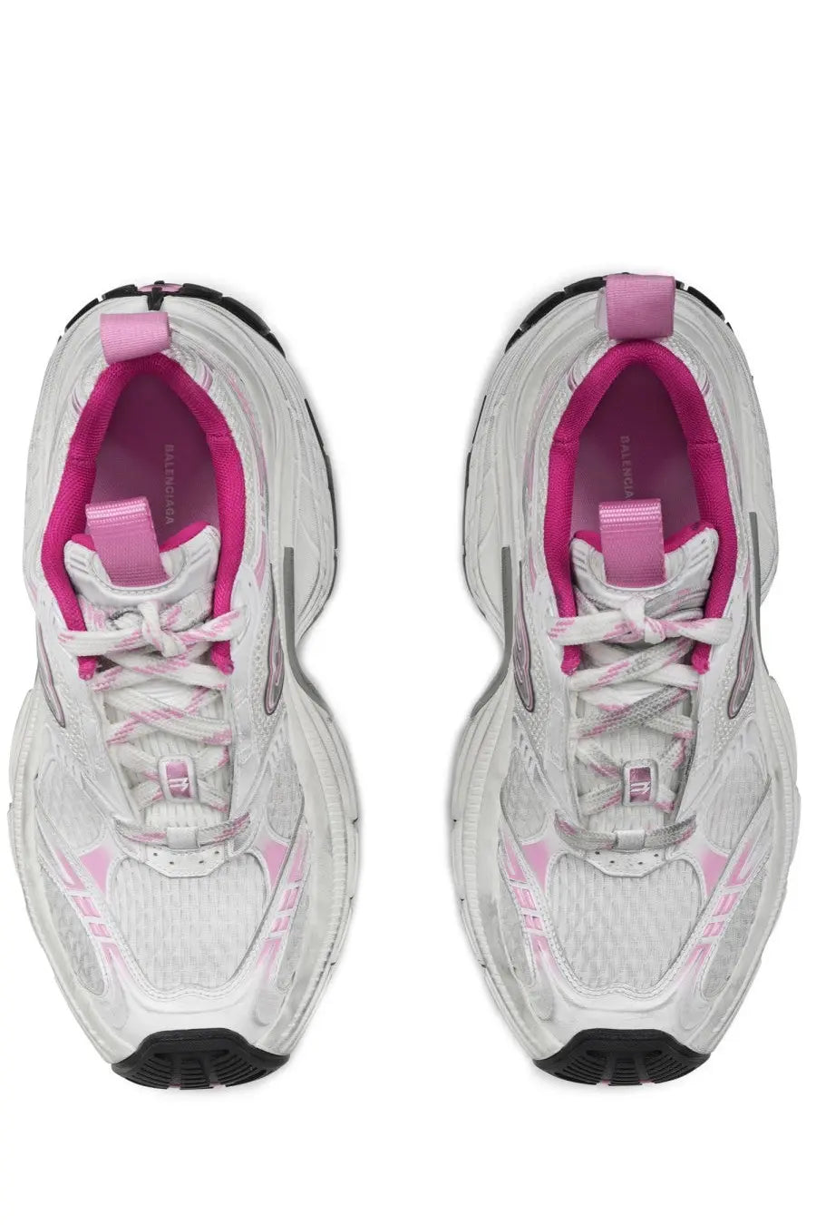 Balenciaga women’s sneaker 6xl multicolor white and pink triple s chunky layered design running shoe
