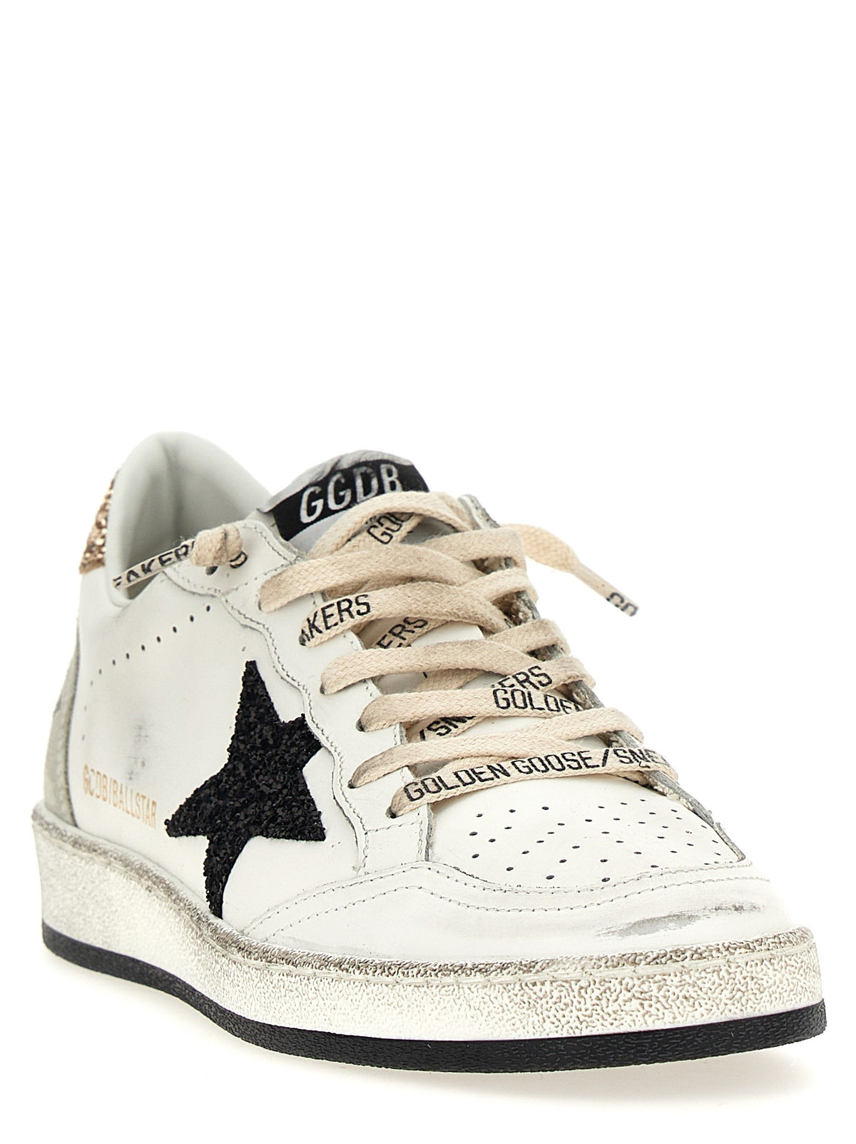 Golden Goose Ball Star Sneakers Gold