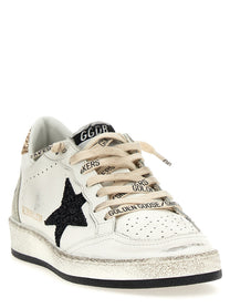 Golden Goose Ball Star Sneakers Gold