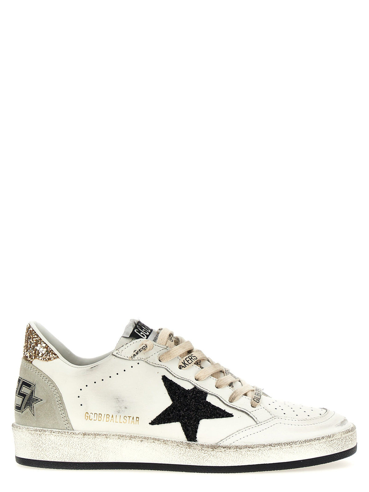 Golden Goose Ball Star Sneakers Gold