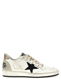 Golden Goose Ball Star Sneakers Gold