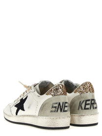 Golden Goose Ball Star Sneakers Gold
