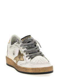 Golden Goose Ball Star Sneakers Gold