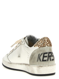 Golden Goose Ball Star Sneakers Gold