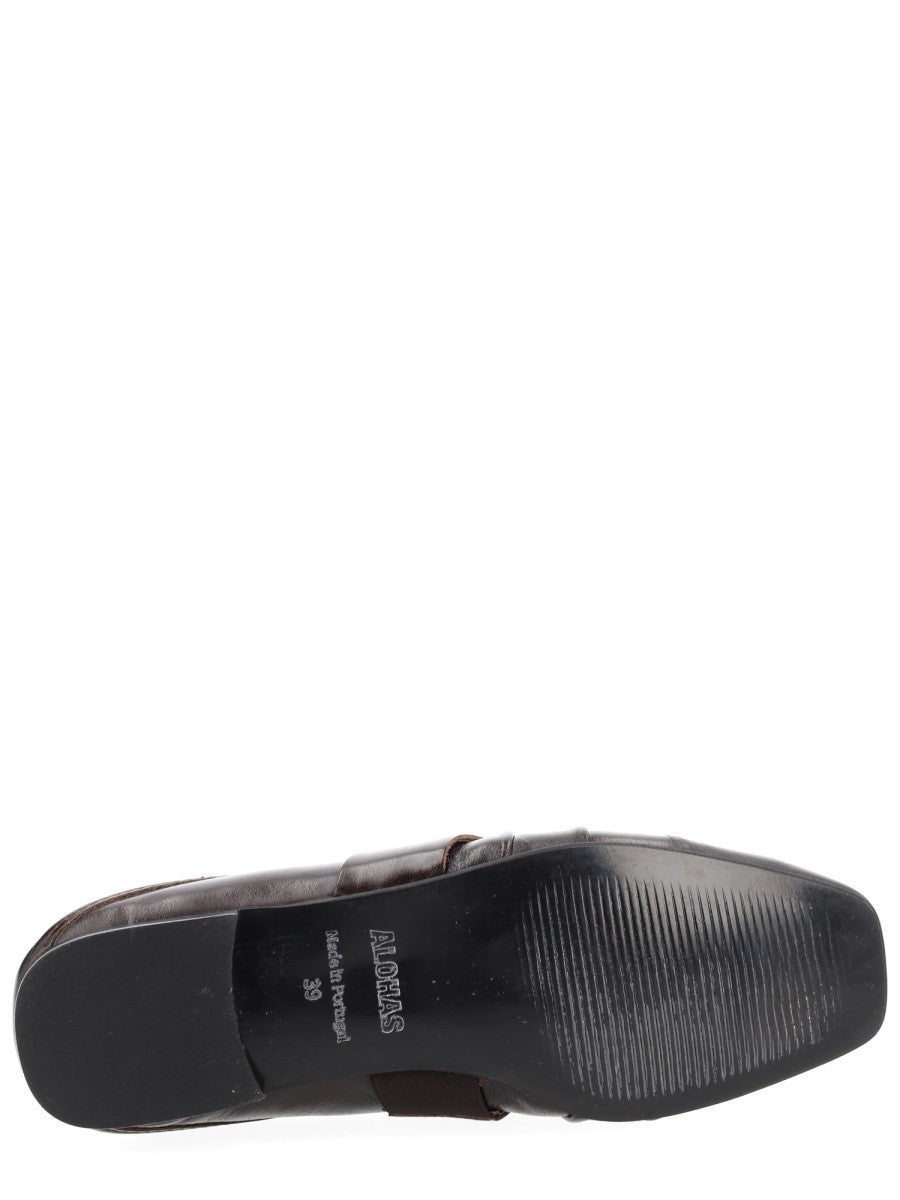 Alohas Women's Ballerina Bargo Brown