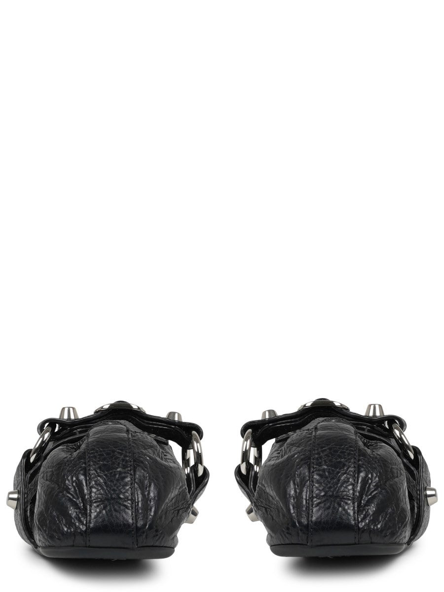 Balenciaga Women's City Ballet Flats Black, view 4