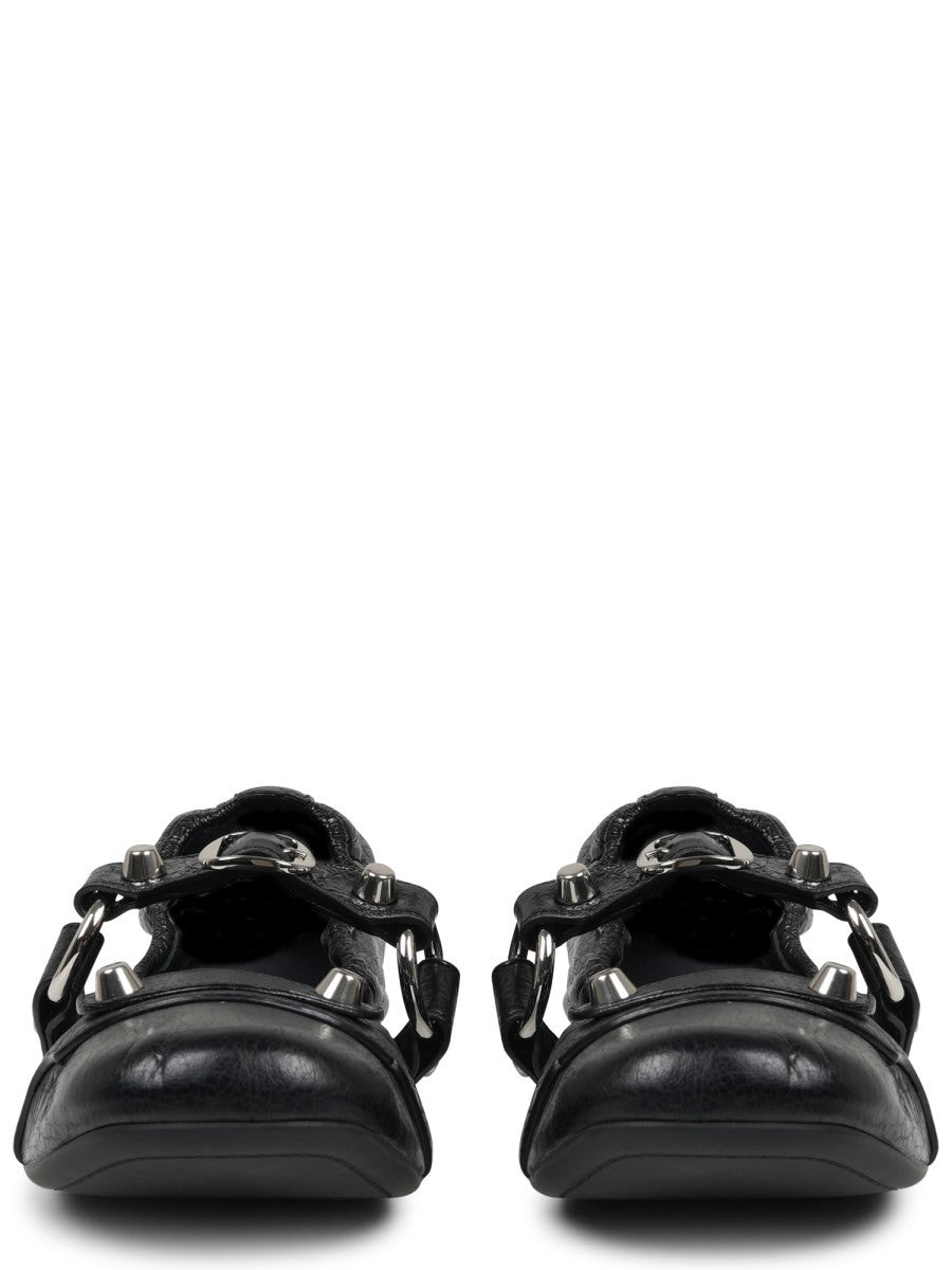 Balenciaga Women's City Ballet Flats Black, view 3