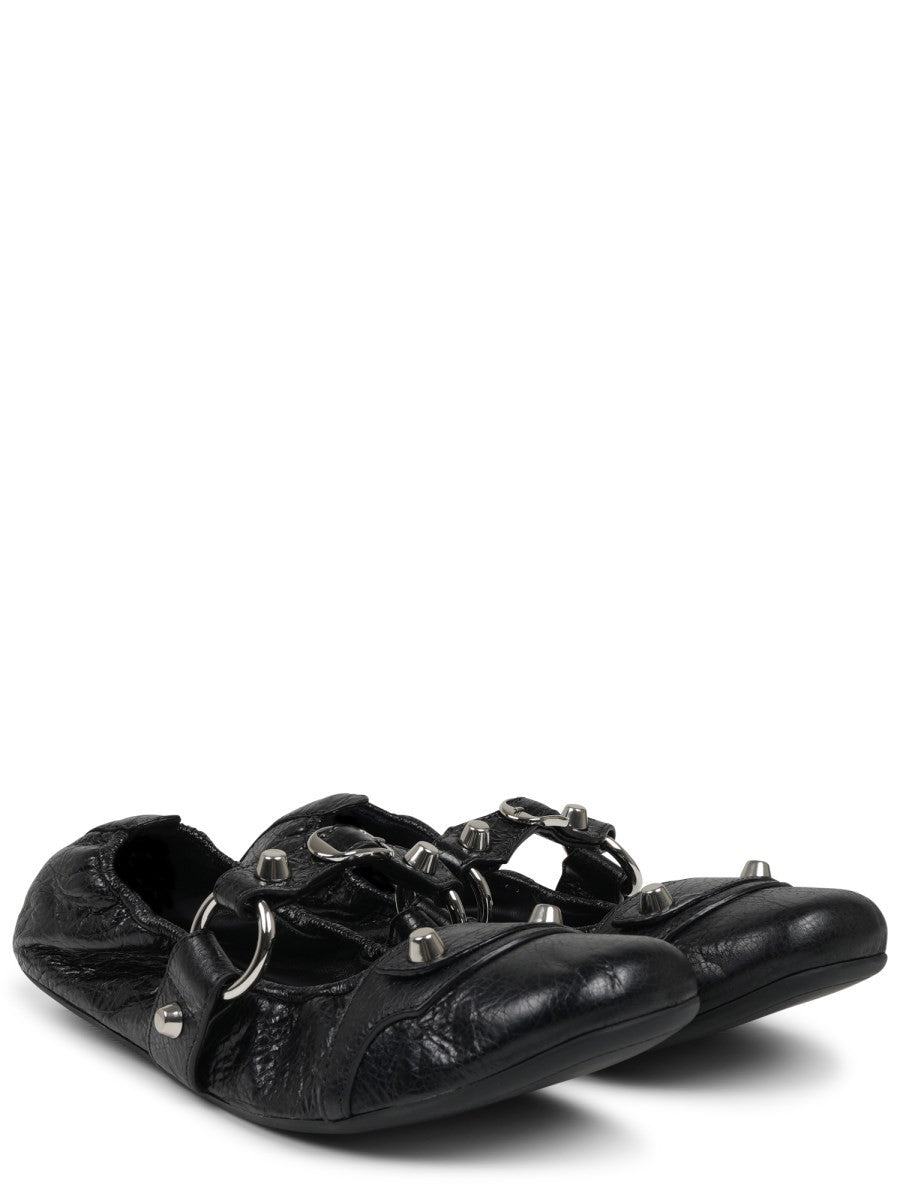 Balenciaga Women's City Ballet Flats Black, view 2