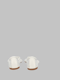 Senso Women's Ballerina Clarissa in Rete White
