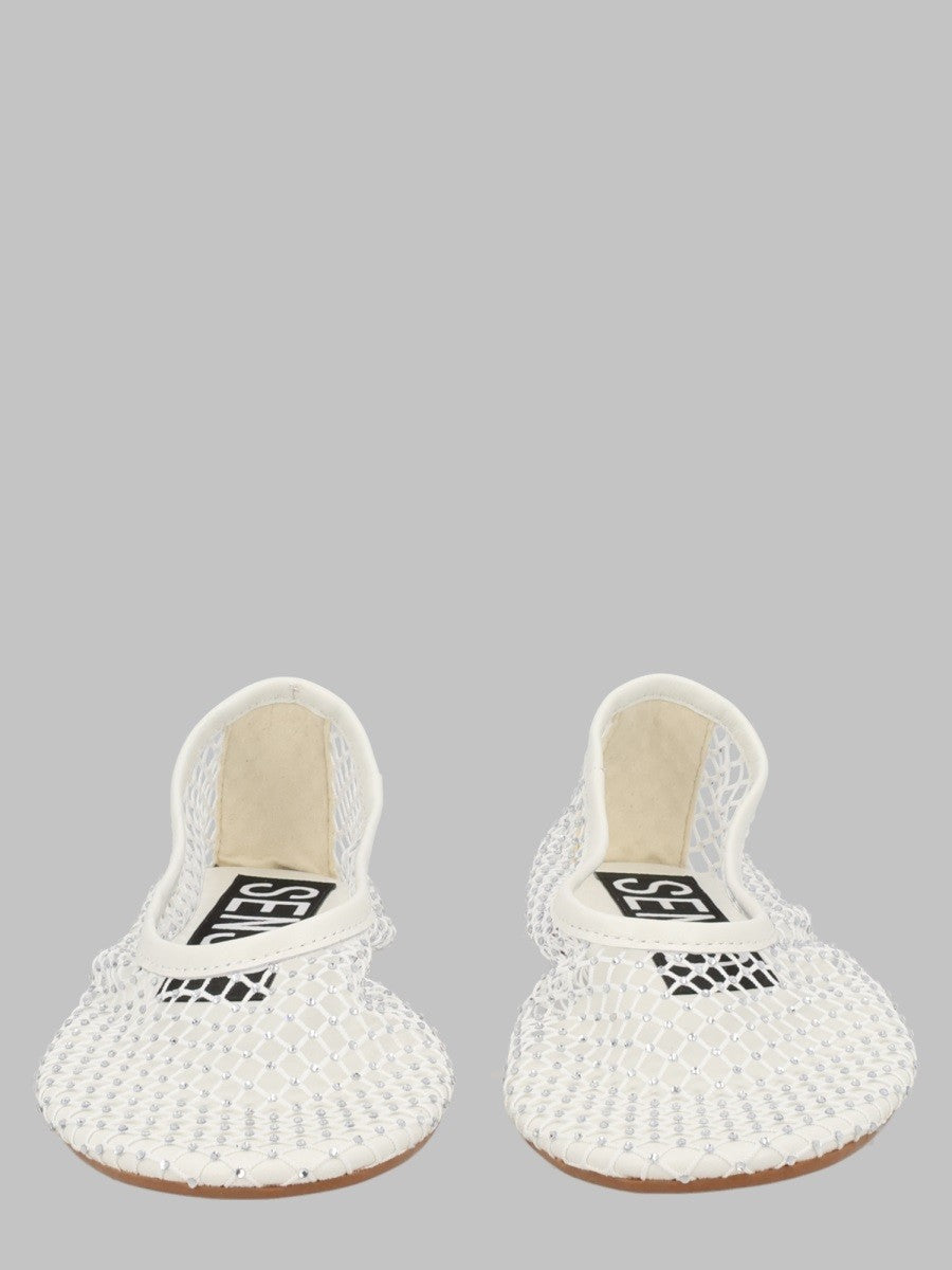 Senso Women's Ballerina Clarissa in Rete White