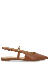 Michael Kors Women's Ballerina Dina Flex Sling Brown