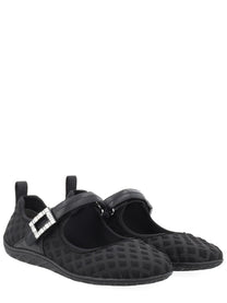 Roger Vivier Women's Ballerina Viv Low Black