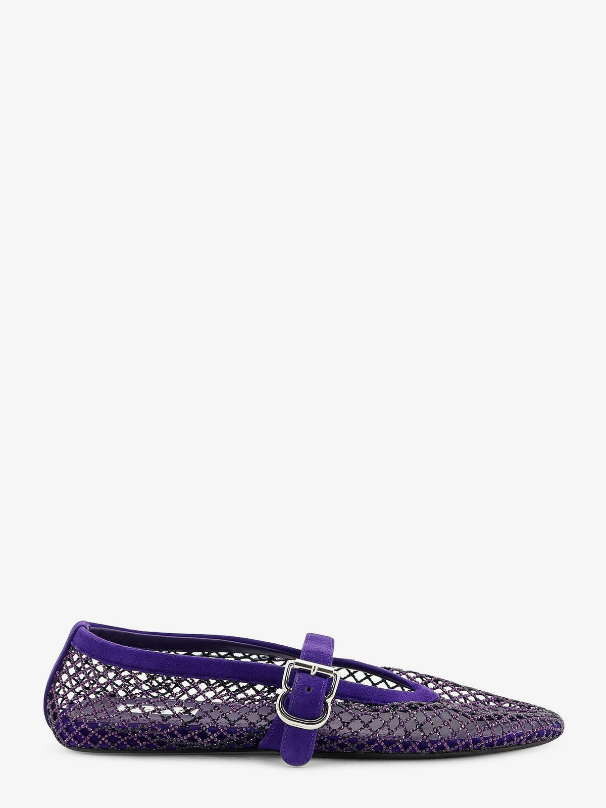 ALAÏA Women's Ballerine Flat Mesh Ballerinas Iris