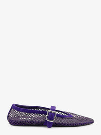 ALAÏA Women's Ballerine Flat Mesh Ballerinas Iris