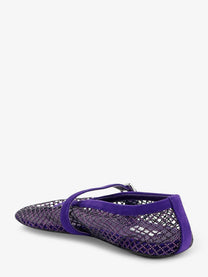 ALAÏA Women's Ballerine Flat Mesh Ballerinas Iris