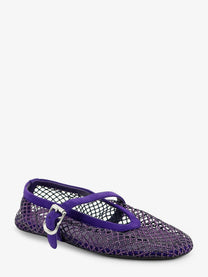 ALAÏA Women's Ballerine Flat Mesh Ballerinas Iris