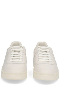 Bally men’s raise sneaker white minimalist white leather sneakers with clean stitching and chunky rubber sole