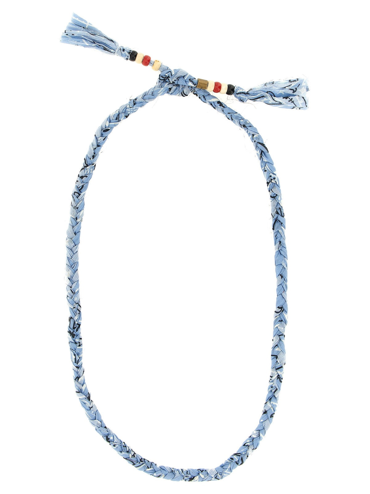 Alanui Bandana Necklace Blue