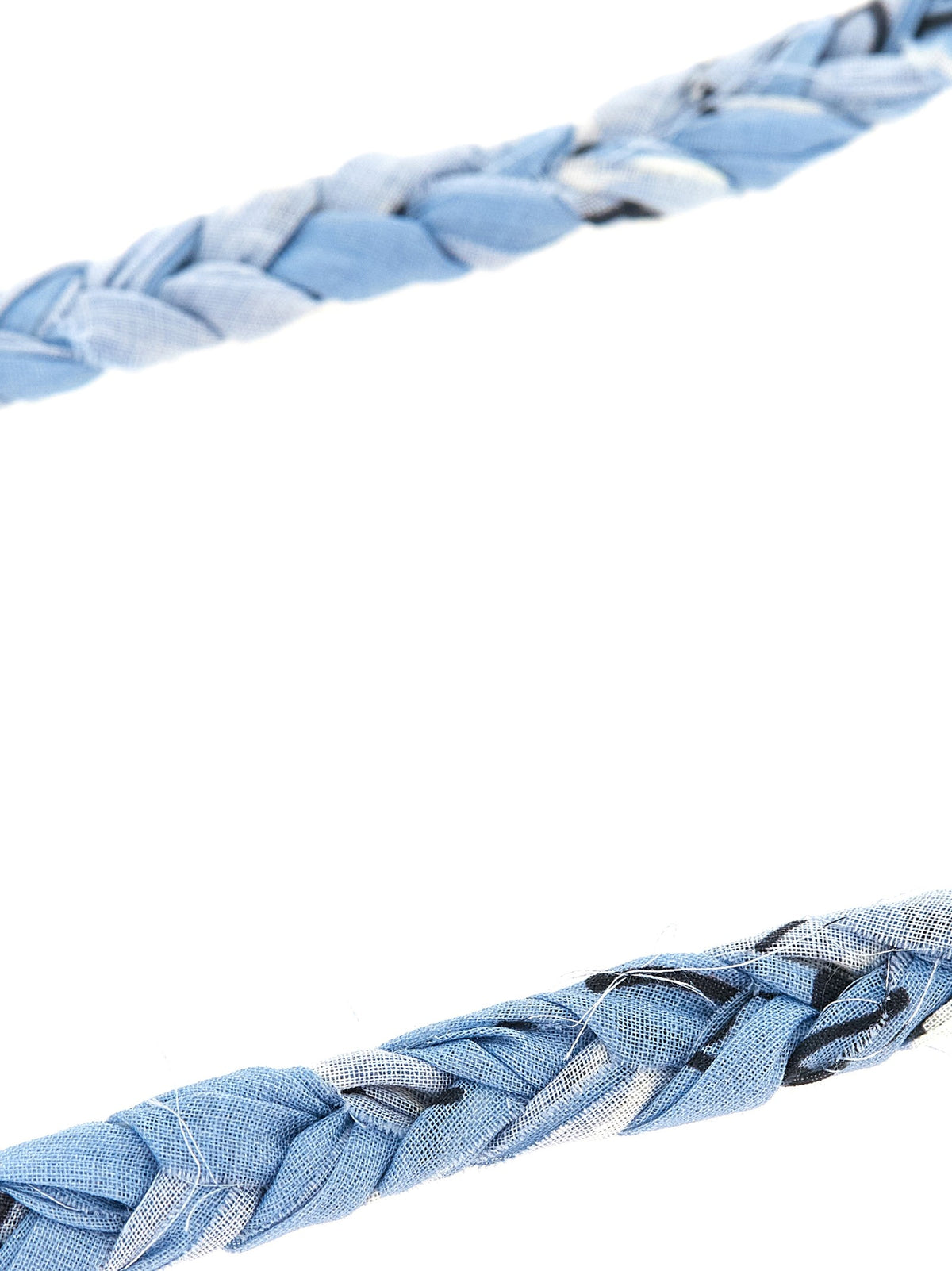 Alanui Bandana Necklace Blue, view 3