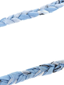 Alanui Bandana Necklace Blue, view 3