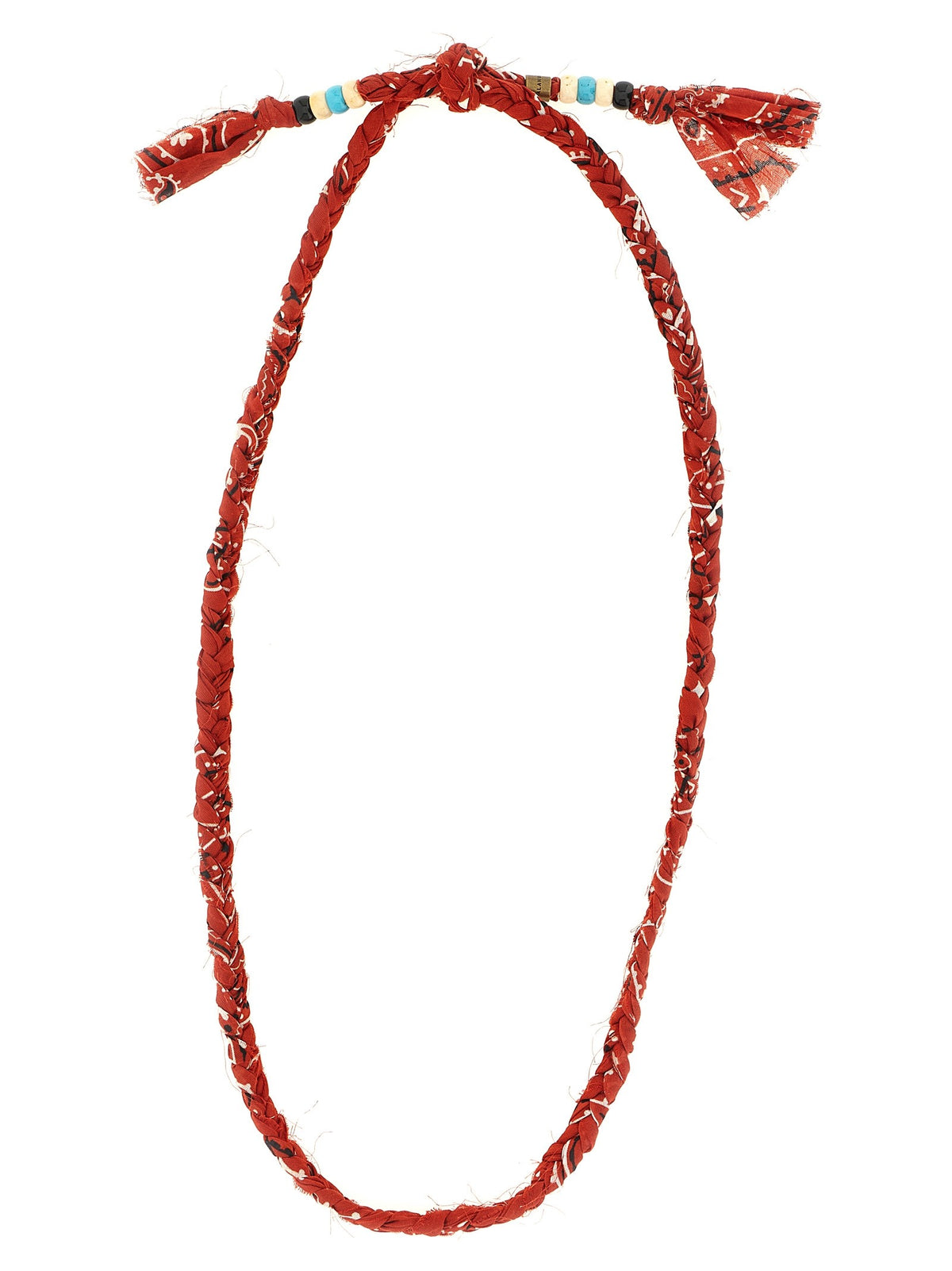 Alanui Bandana Necklace Red