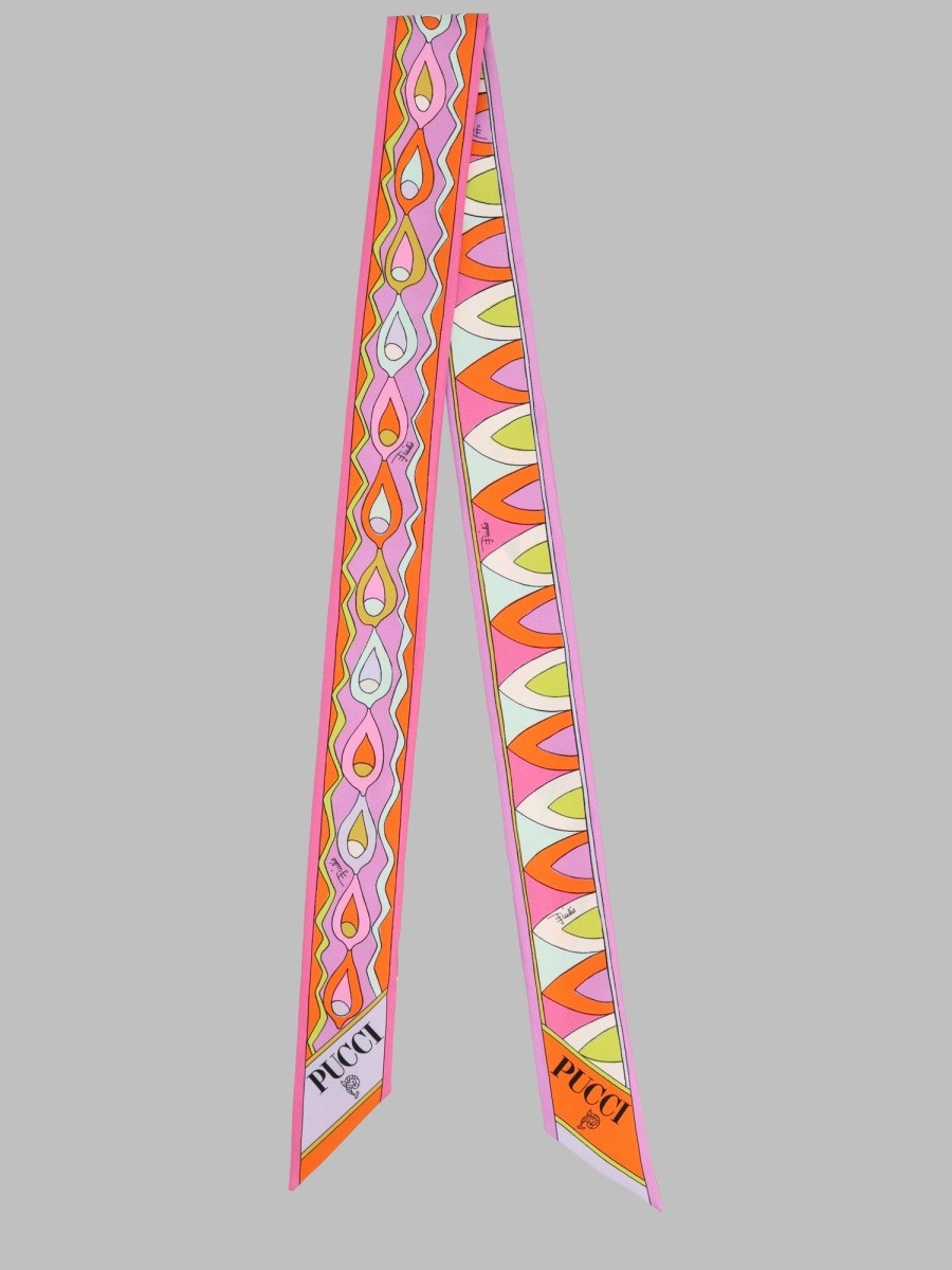 Pucci Women's Bandeau in Twill DI Seta Multicolor