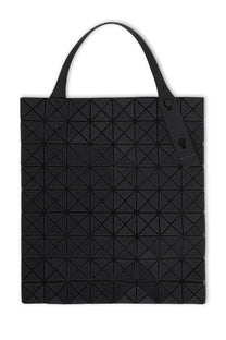 Bao Bao Issey Miyake women’s prism plus tote bag in black with geometric faceted design and sleek handles