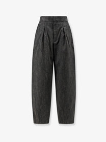 Soeur Women's Baptiste Wool Blend Trousers Grey