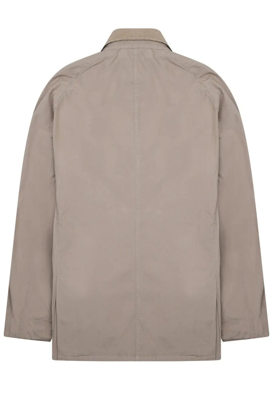 Barbour men’s giacca ashby casual beige trench coat with classic collar and subtle seam detailing