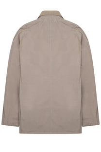 Barbour men’s giacca ashby casual beige trench coat with classic collar and subtle seam detailing