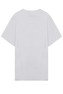 Barbour men’s white oversized t-shirt with relaxed fit and short sleeves in a comfortable cotton fabric