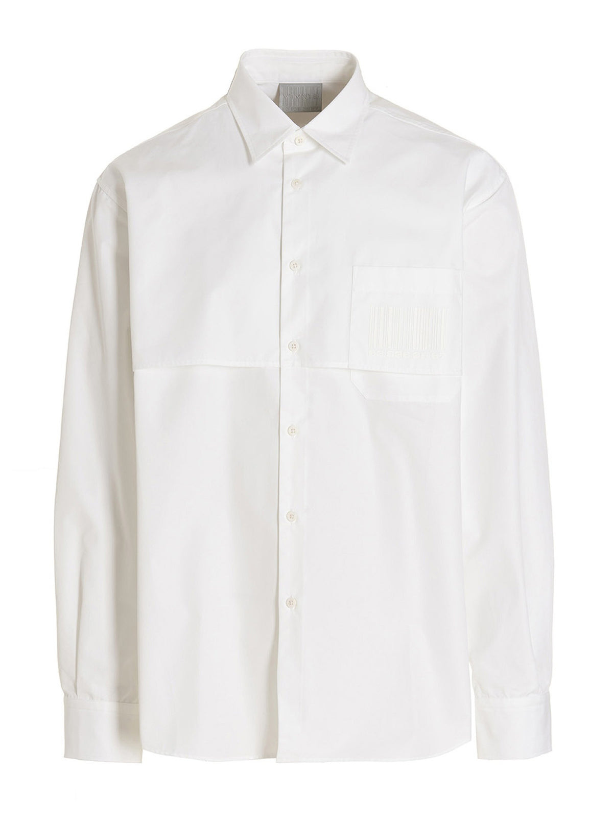 VTMNTS Barcode Shirt White