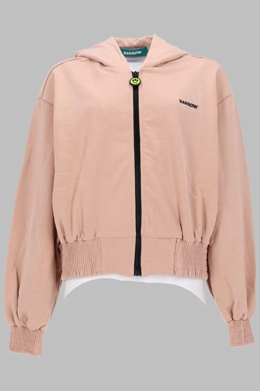 Barrow Women's Felpa Con Zip Cappuccio Blue