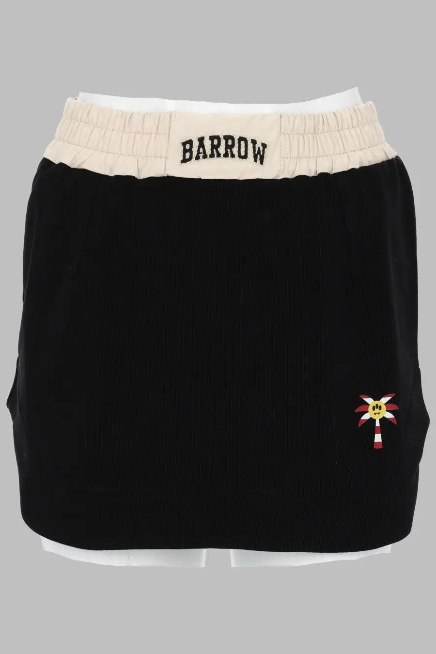 Barrow Women's Gonna in Felpa Black