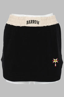 Barrow Women's Gonna in Felpa Black