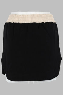 Barrow Women's Gonna in Felpa Black
