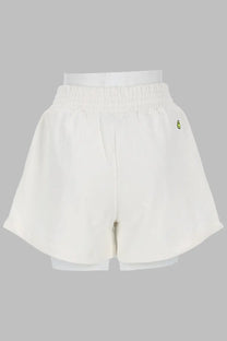 Barrow Women's Shorts in Felpa White