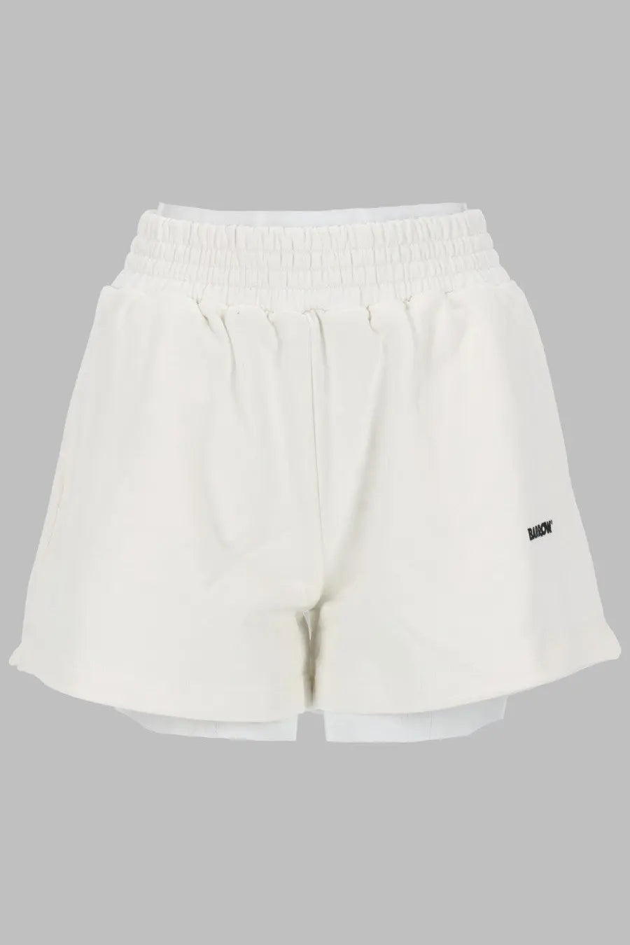Barrow Women's Shorts in Felpa White